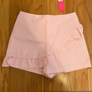 Lilly Pulitzer seersucker skort